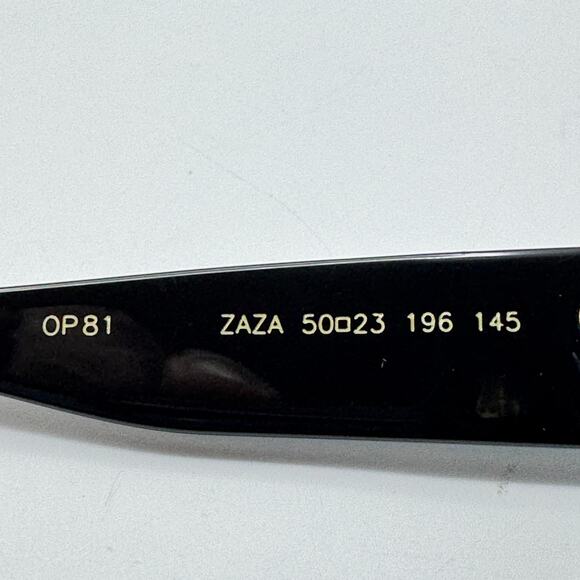 Nathalie Blanc Sunglasses Zaza C196 Black Butterfly Gradient Lens 50-23-145 New main image 4